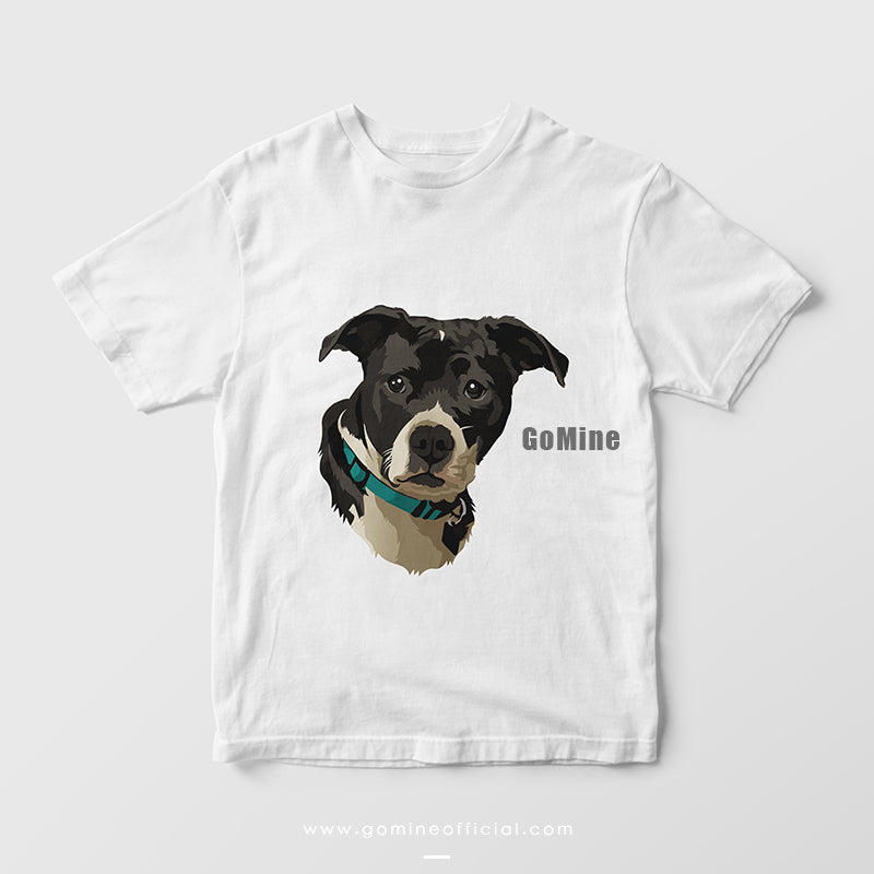 Custom Pet Portrait T-shirts - GoMine