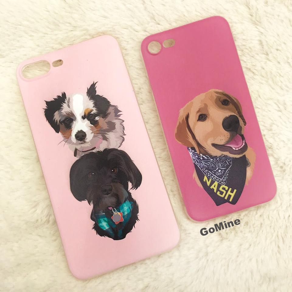 Custom Pet Portrait Phone Case - GoMine